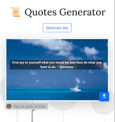 Quote Generator