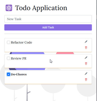 React.JS Todo App